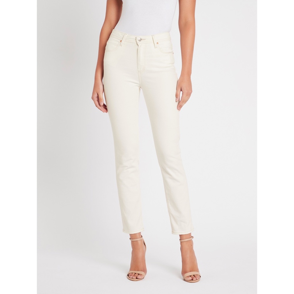 PAIGE Sarah Slim High Rise Slim Leg Jeans - Picture 1 of 7